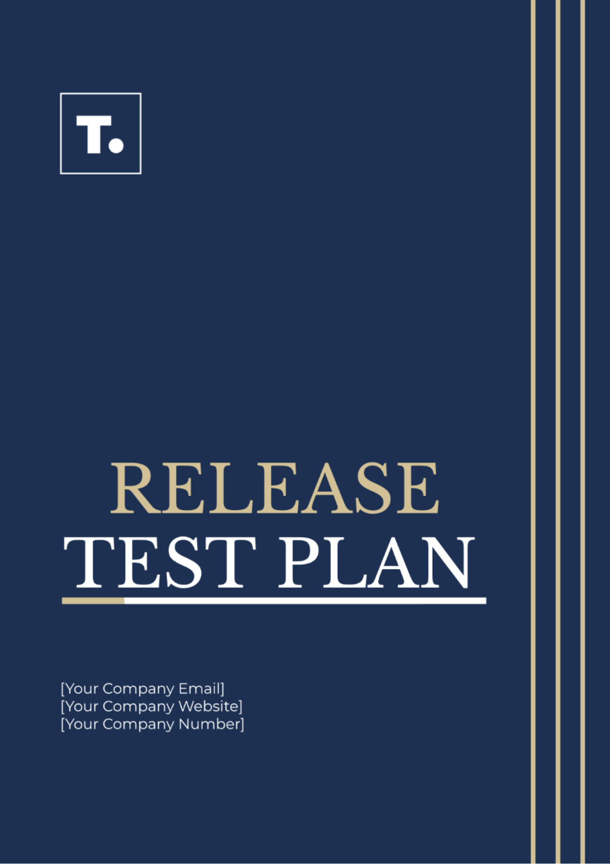 Release Test Plan Template - Edit Online & Download