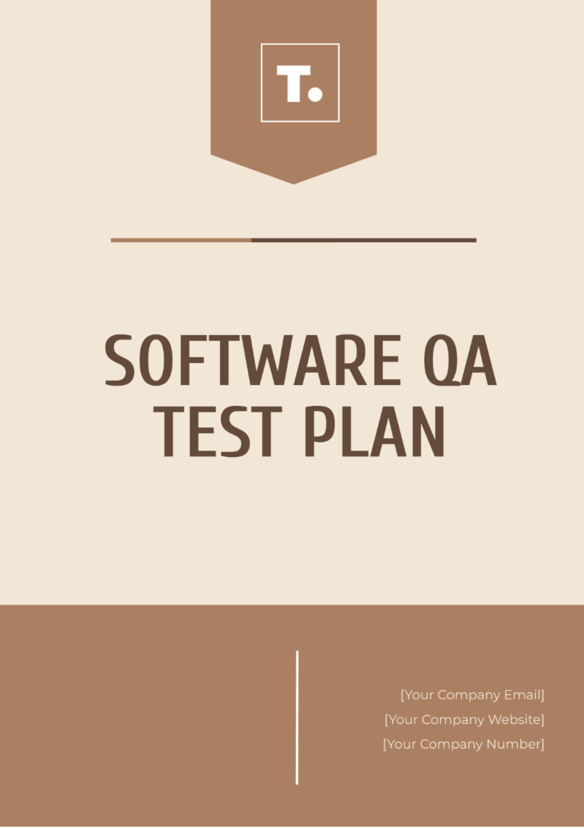 Software QA Test Plan Template - Edit Online & Download