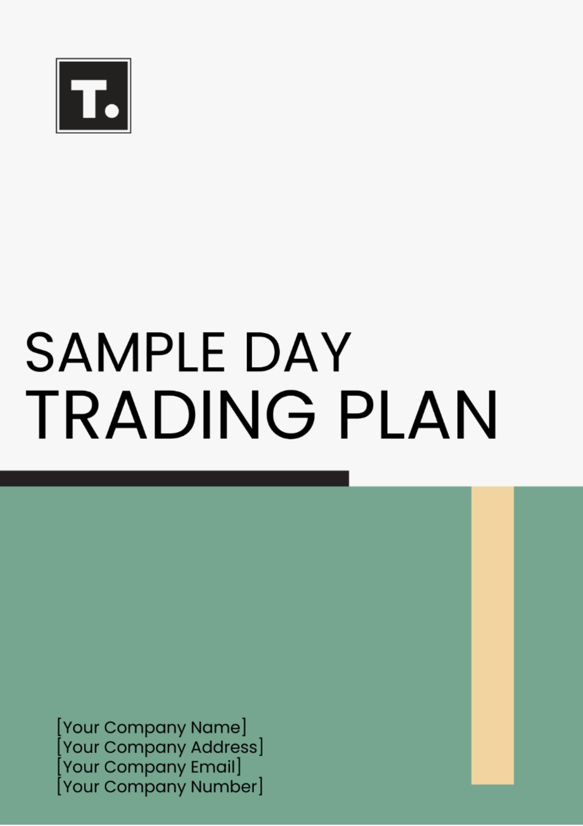 Sample Day Trading Plan Template - Edit Online & Download