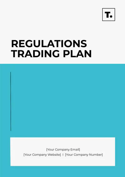 Free Regulations Trading Plan Template to Edit Online