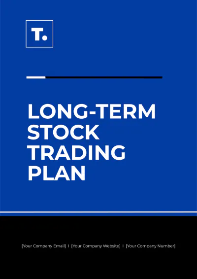 Free Long-Term Stock Trading Plan Template to Edit Online