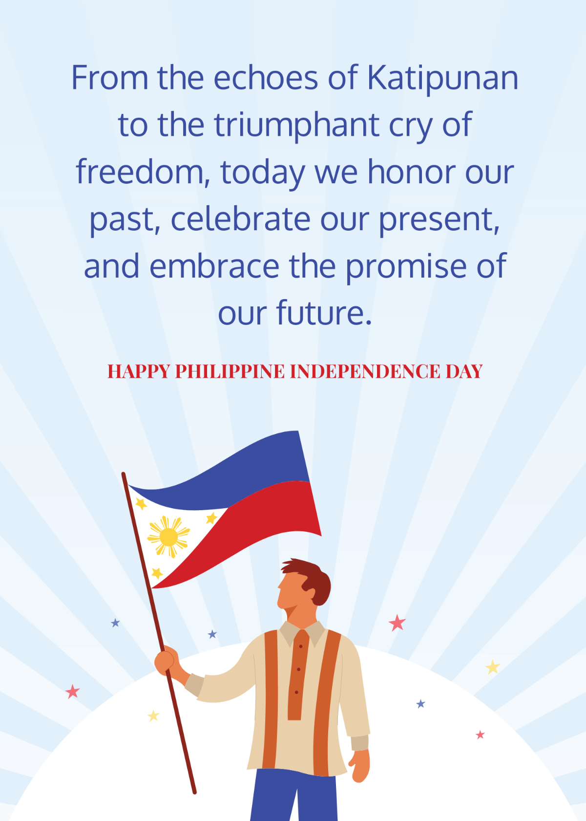 Philippines Independence Day Message