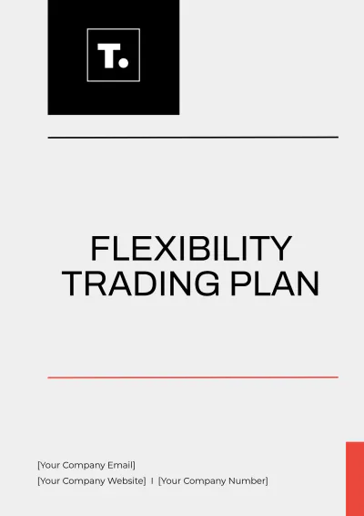 Free Flexibility Trading Plan Template to Edit Online