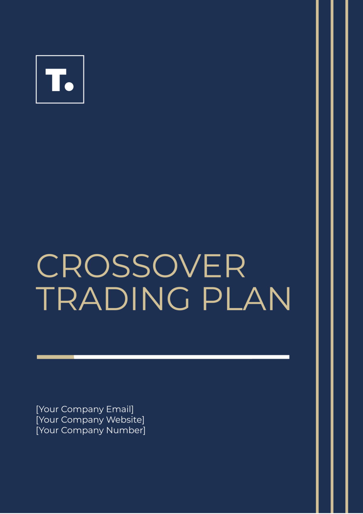 Crossover Trading Plan Template - Edit Online & Download