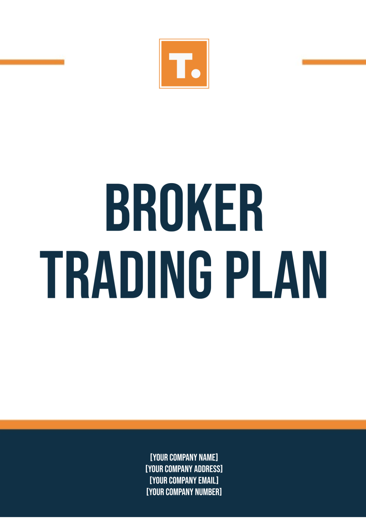 Broker Trading Plan Template - Edit Online & Download