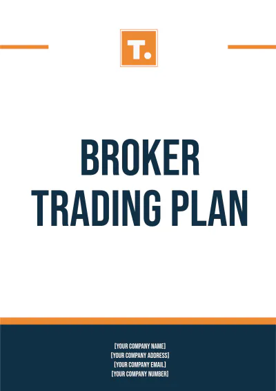 Free Broker Trading Plan Template to Edit Online