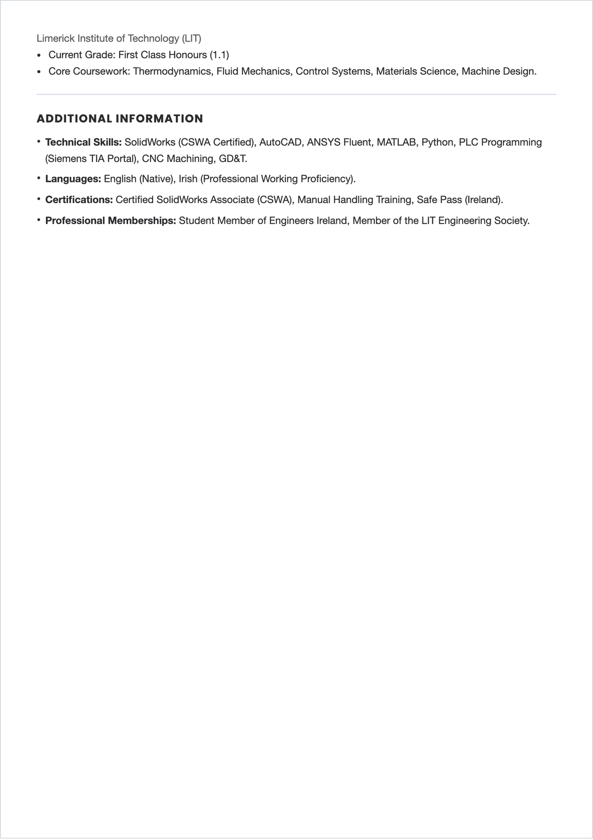 Free Student ATS Resume Template, AI Resume Builder