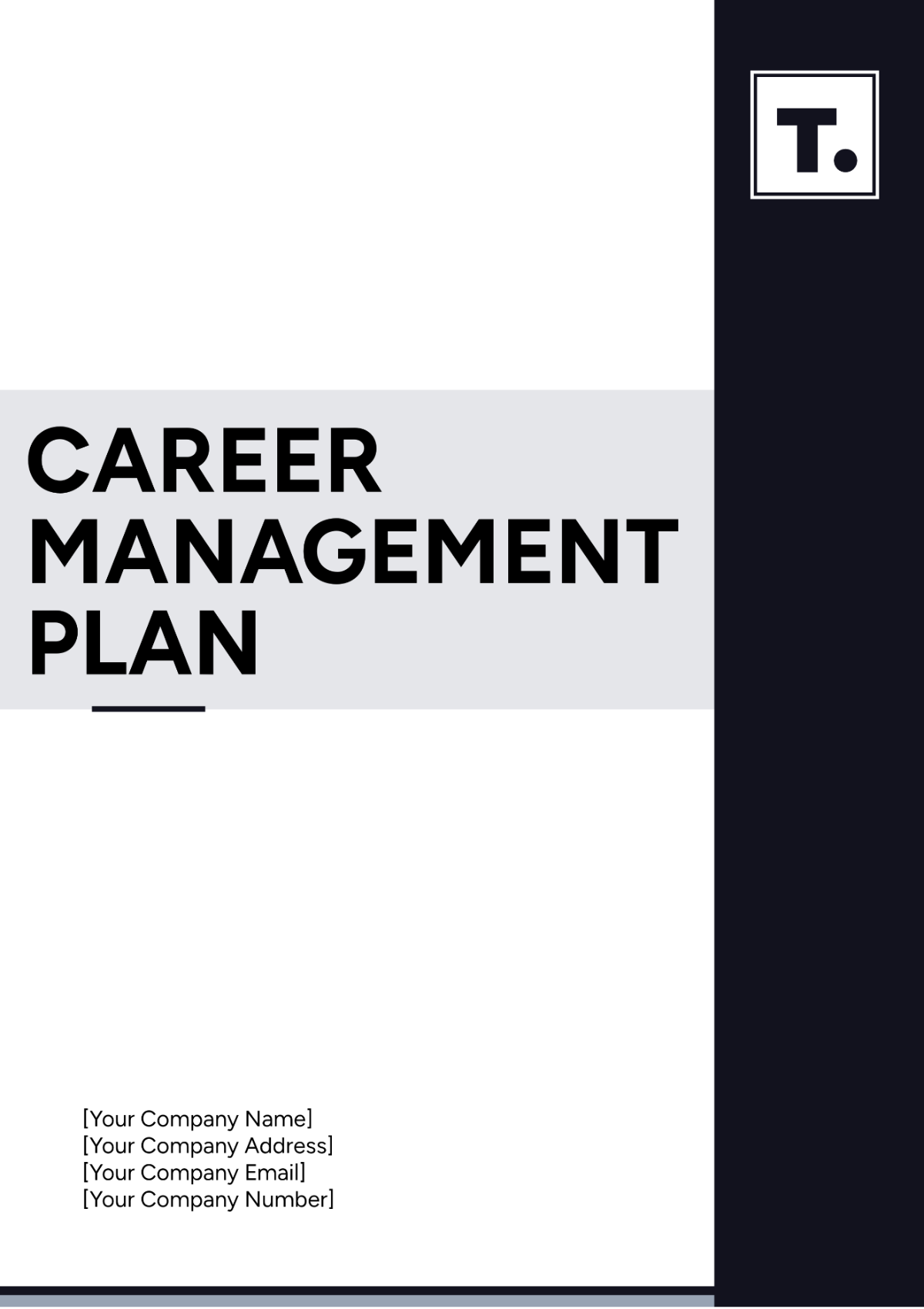 Career Management Plan Template - Edit Online & Download Example ...