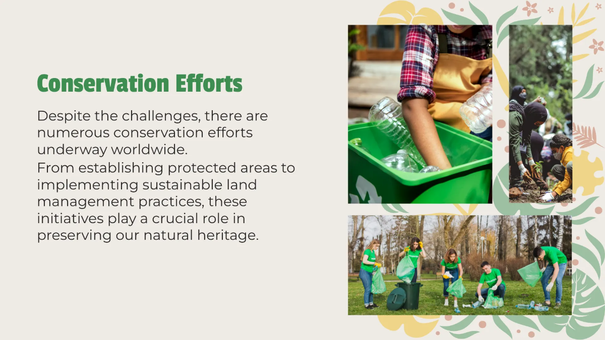 Free World Environment Day Nature Presentation Template to Edit Online