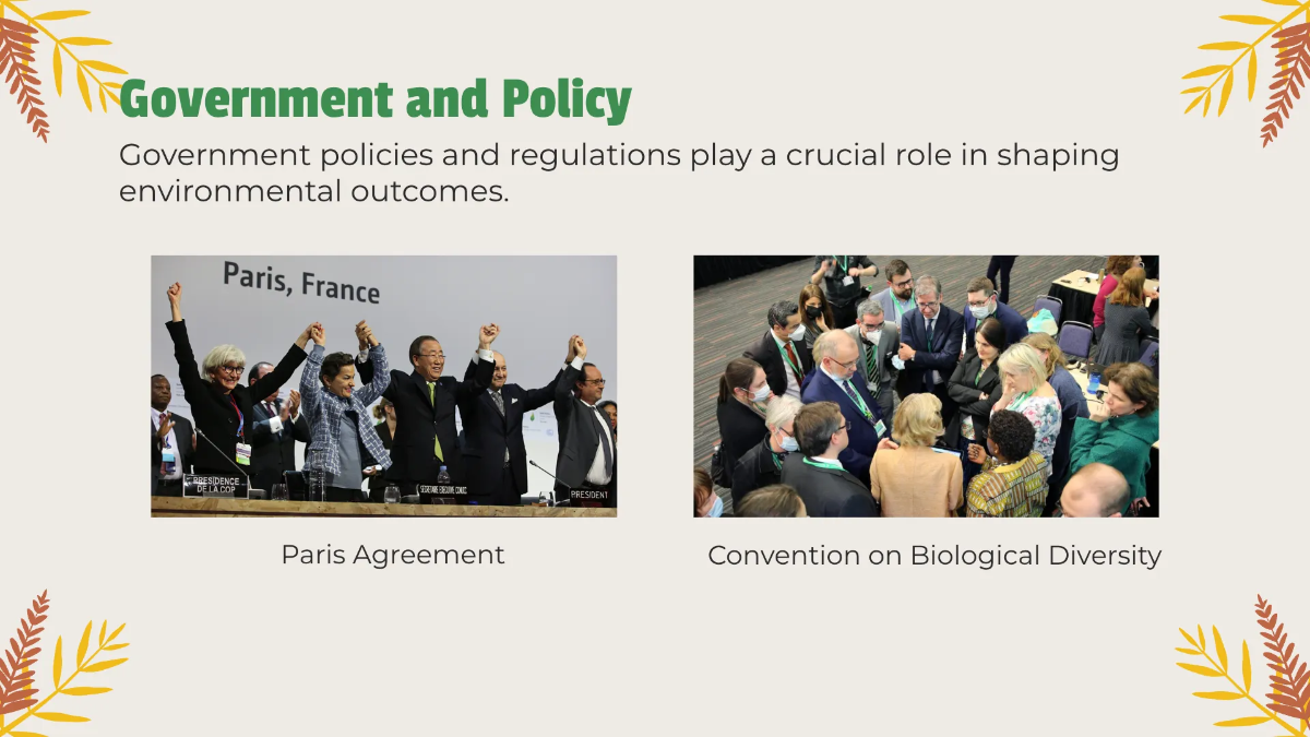 Free World Environment Day Nature Presentation Template to Edit Online