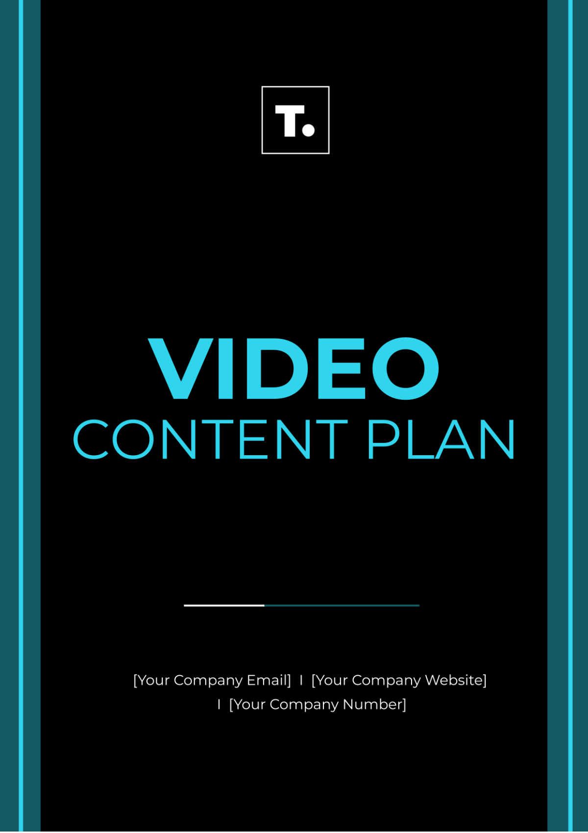 Video Content Plan Template - Edit Online & Download