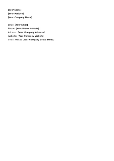 Free Monthly Trading Plan Template to Edit Online