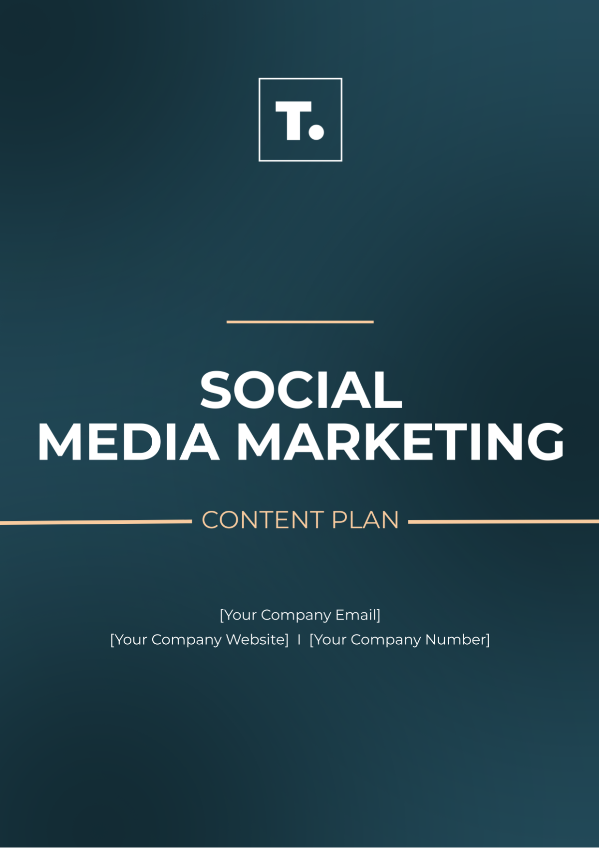 Social Media Marketing Content Plan Template - Edit Online & Download