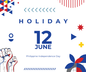 Philippines Independence Day Holiday Banner