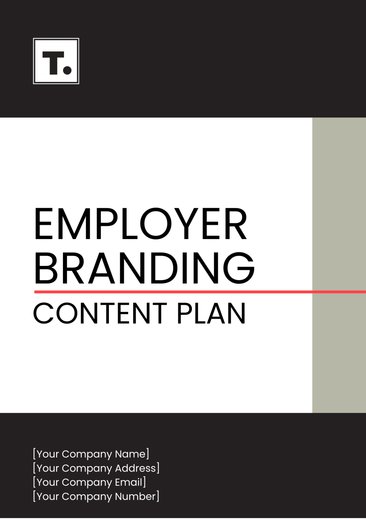 Employer Branding Content Plan Template - Edit Online & Download