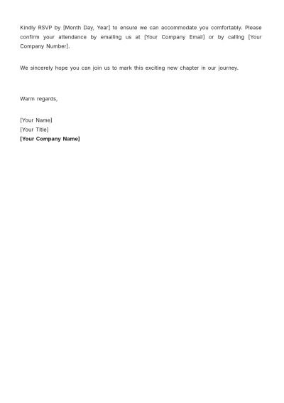 Free Architecture Grand Opening Invitation Template to Edit Online