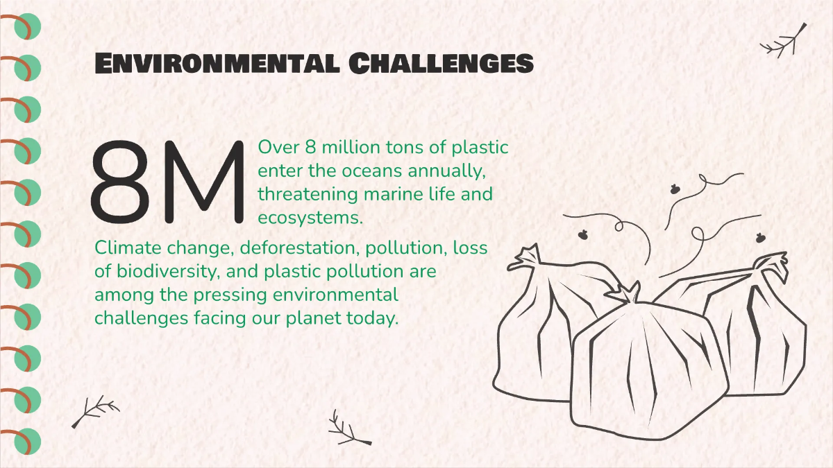 Free World Environment Day Class Presentation Template to Edit Online