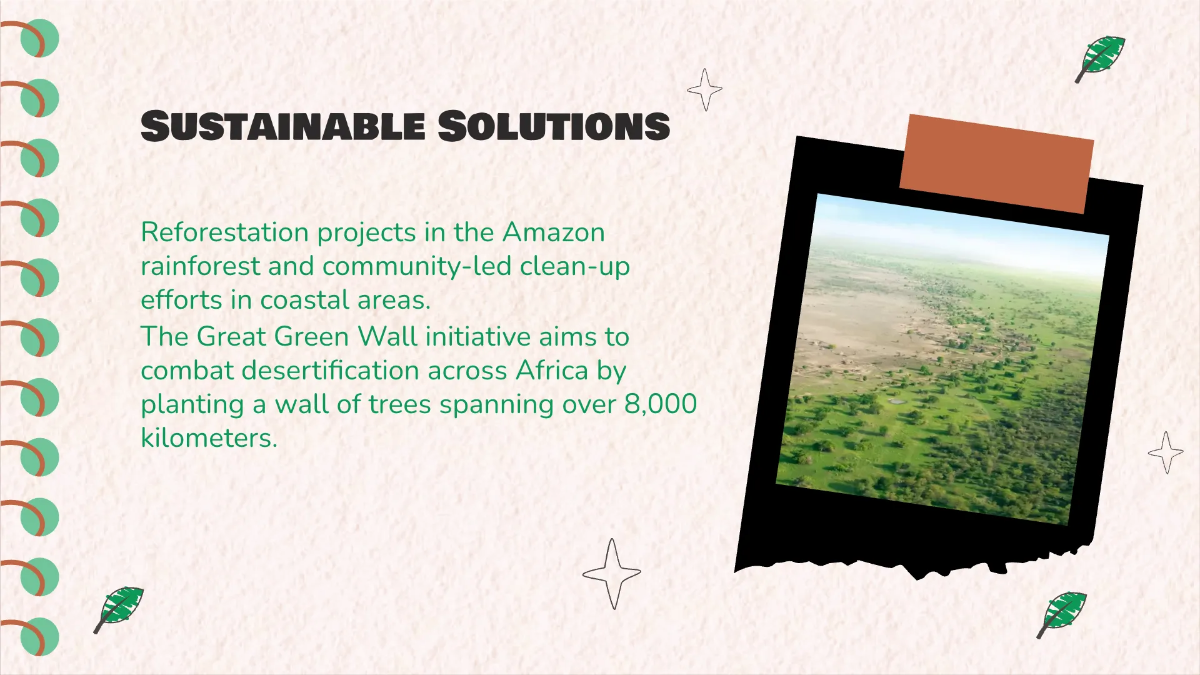 Free World Environment Day Class Presentation Template to Edit Online