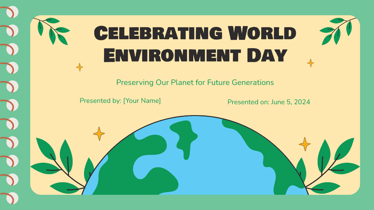 World Environment Day Class Presentation