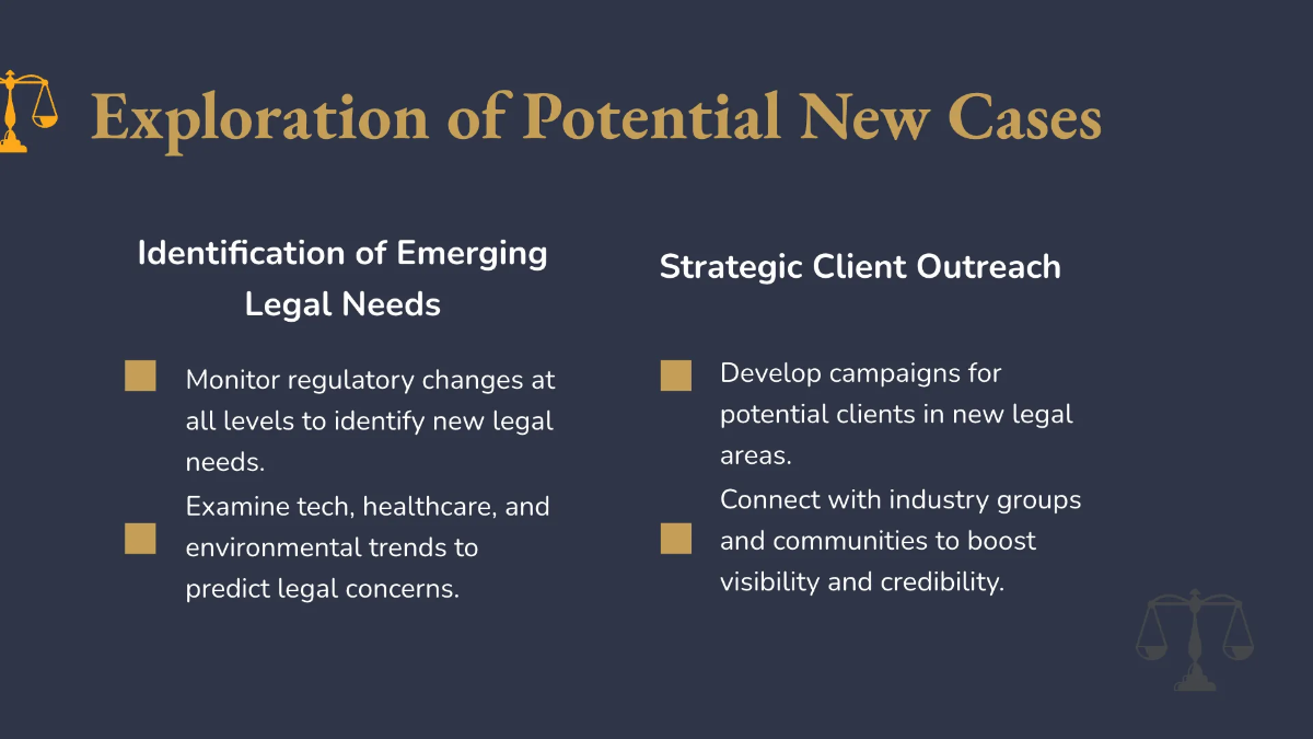 Free Law Firm Agenda Presentation Template to Edit Online