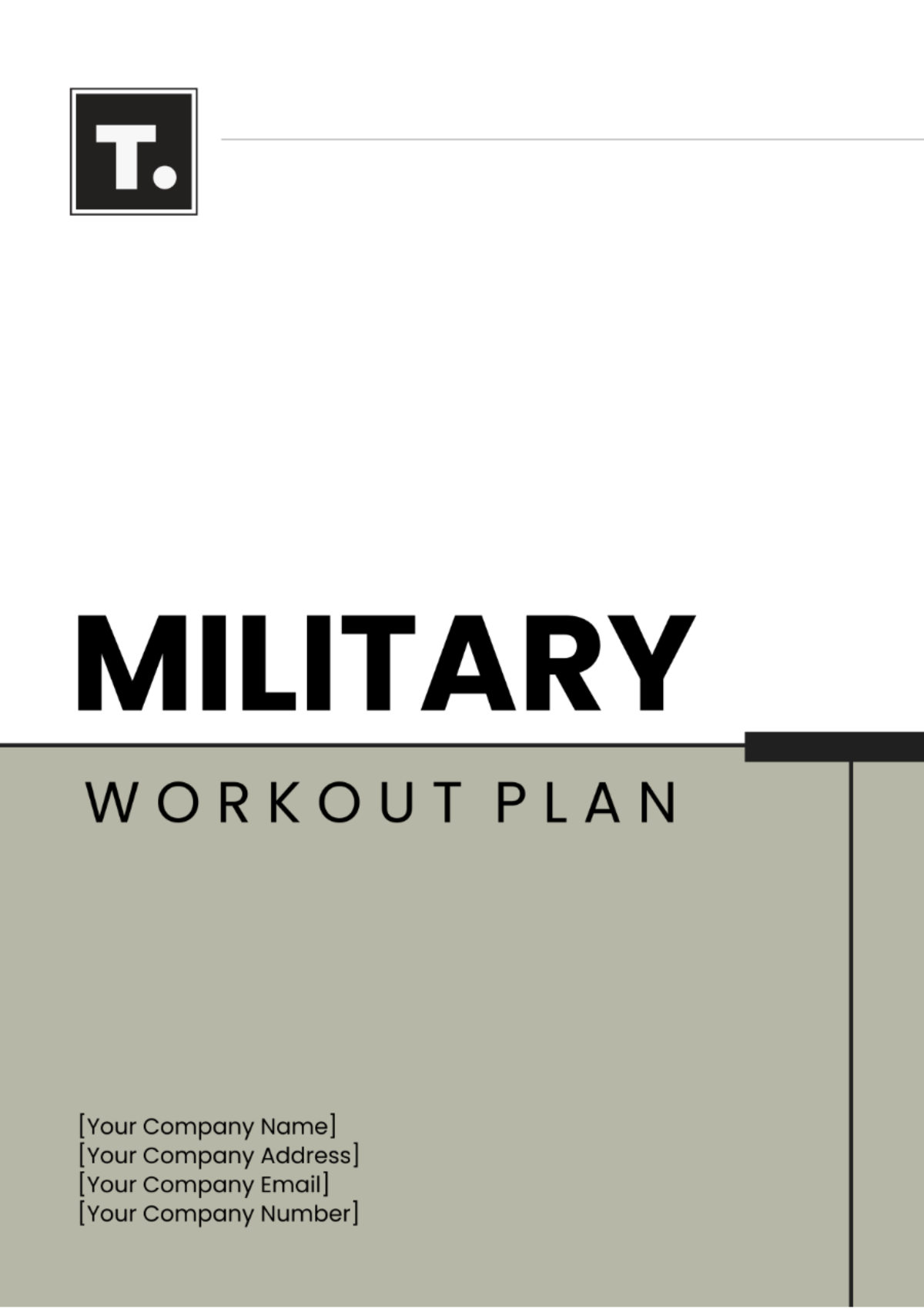 Free Military Workout Plan Template