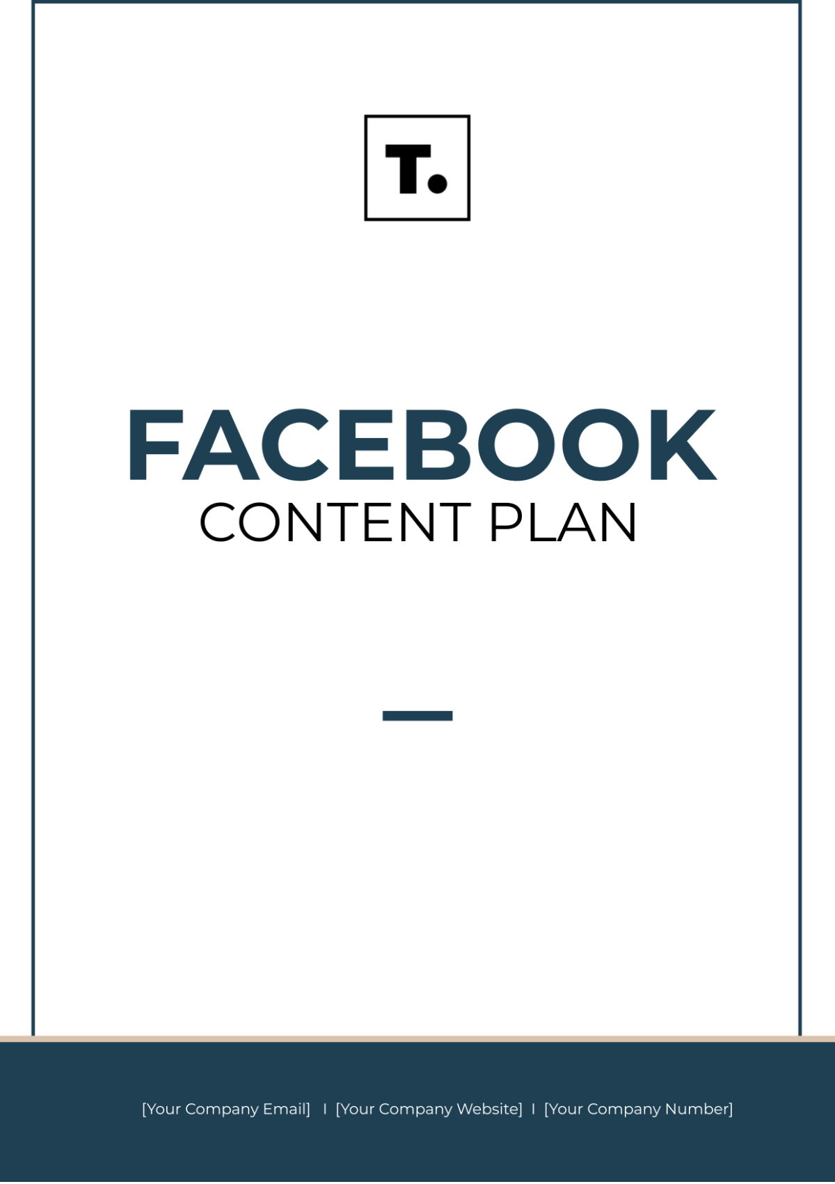 Facebook Content Plan Template - Edit Online & Download