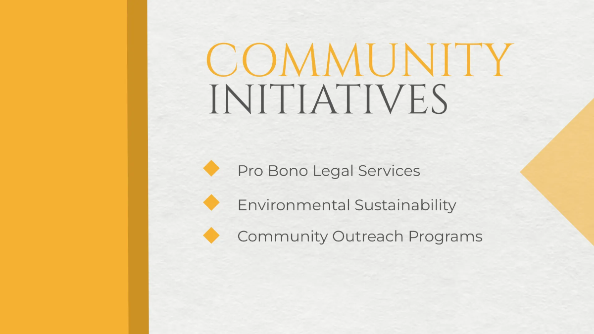 Free Law Firm Introduction Presentation Template to Edit Online