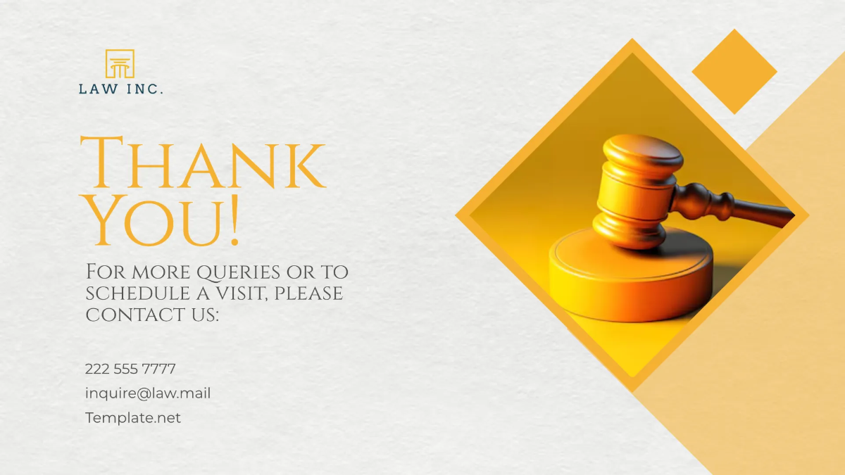 Free Law Firm Introduction Presentation Template to Edit Online