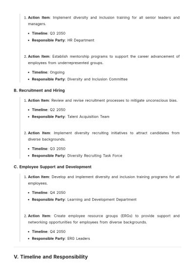 Free Printable Action Plan Template to Edit Online