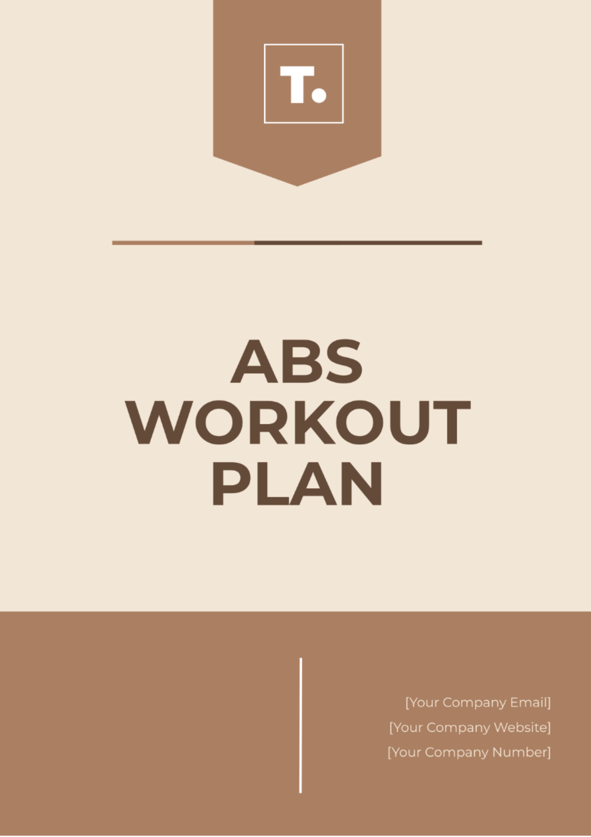 Free Abs Workout Plan Template - Edit Online & Download | Template.net