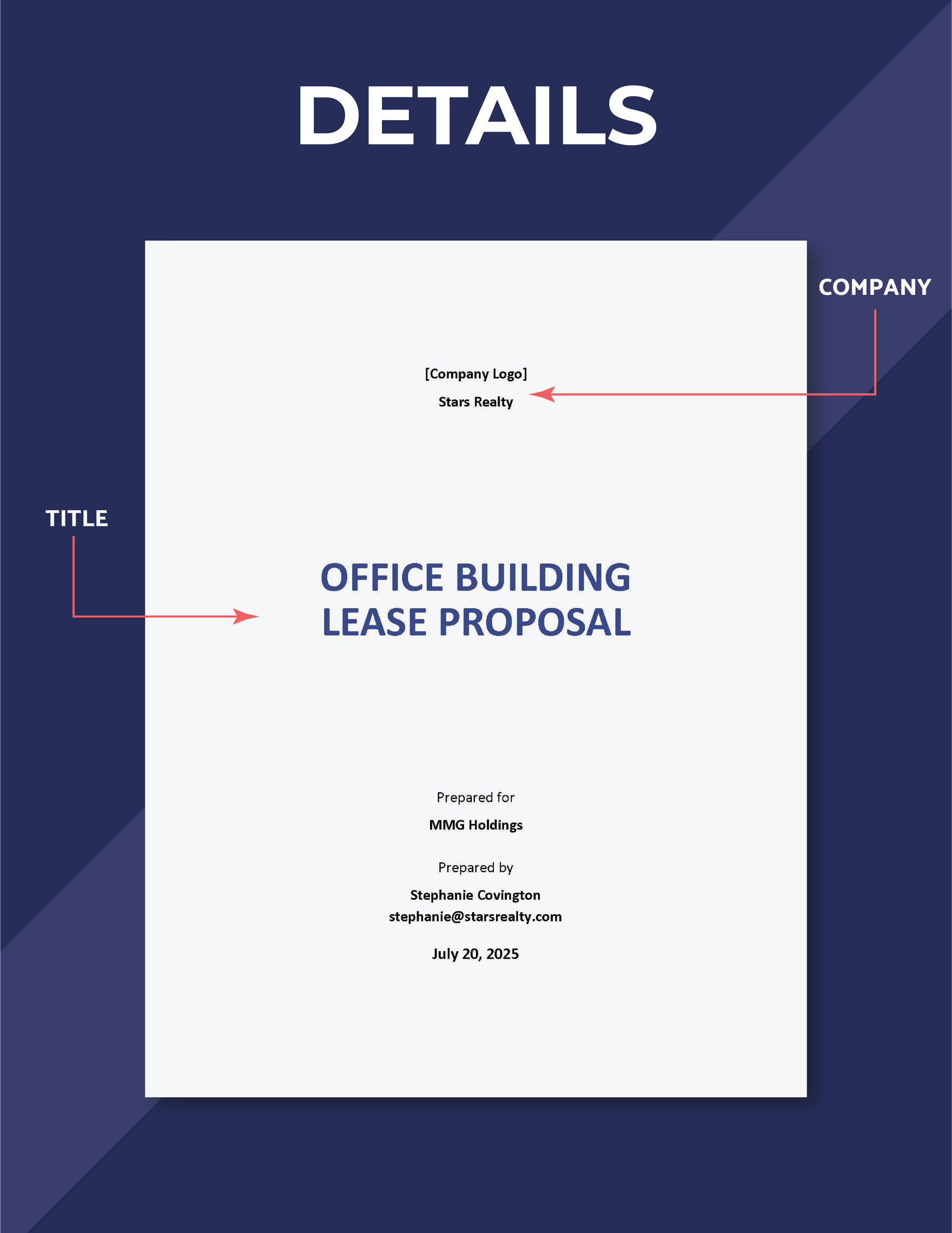 Commercial Property Proposal Template