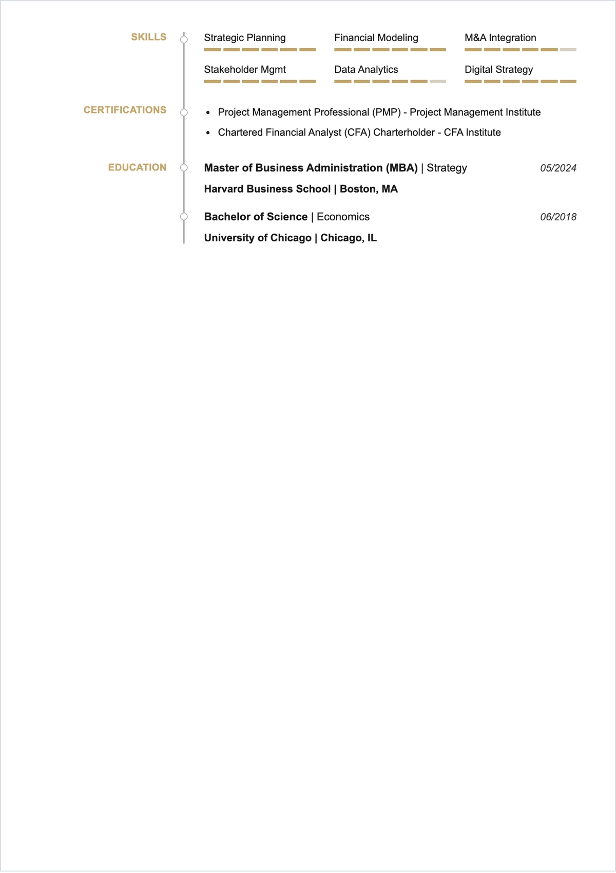 Free Harvard Business School ATS Resume Template, AI Resume Builder