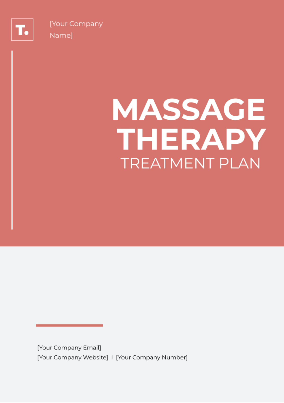 Free Massage Therapy Treatment Plan Template - Edit Online & Download ...