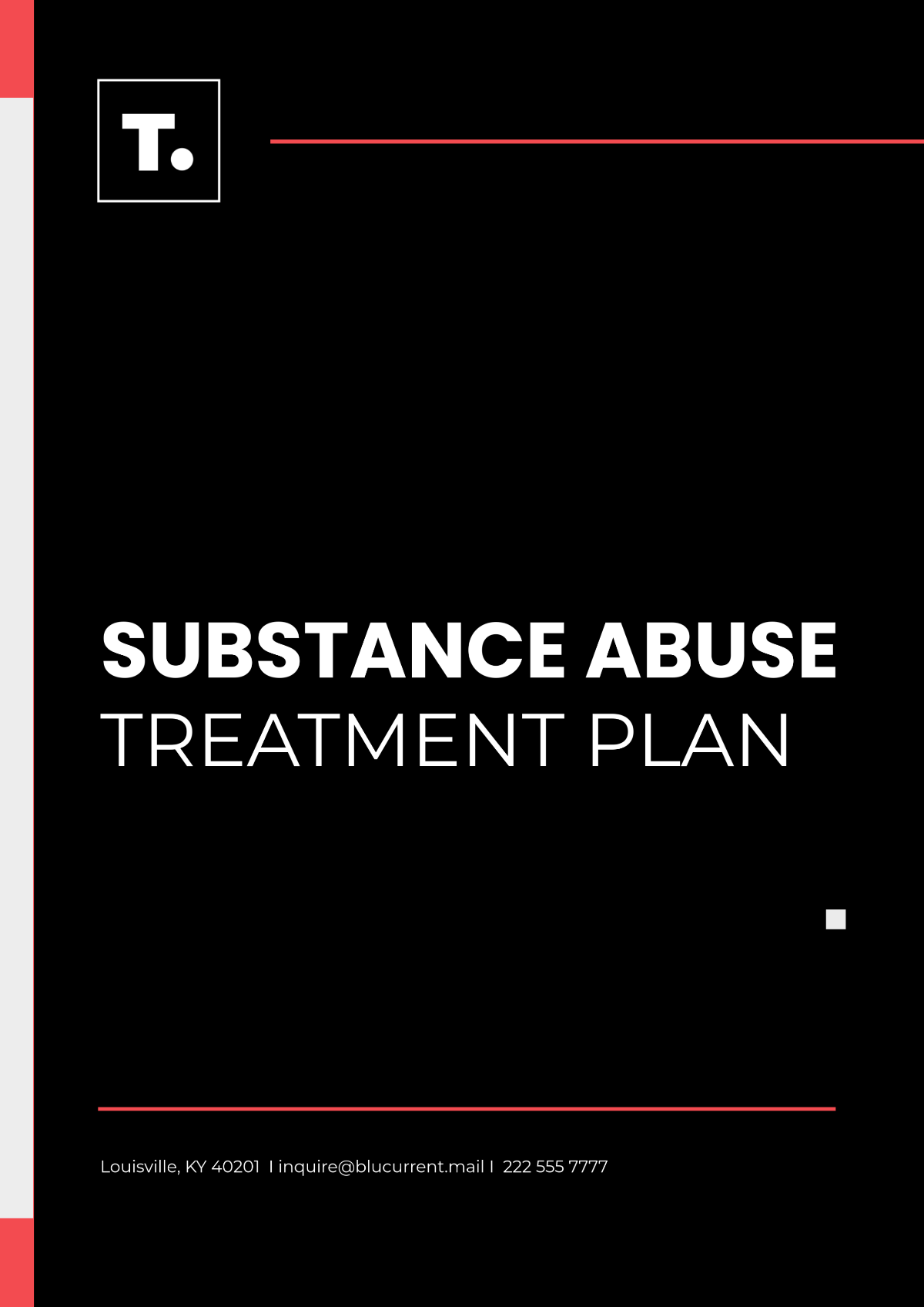 Substance Abuse Treatment Plan Template - Edit Online & Download