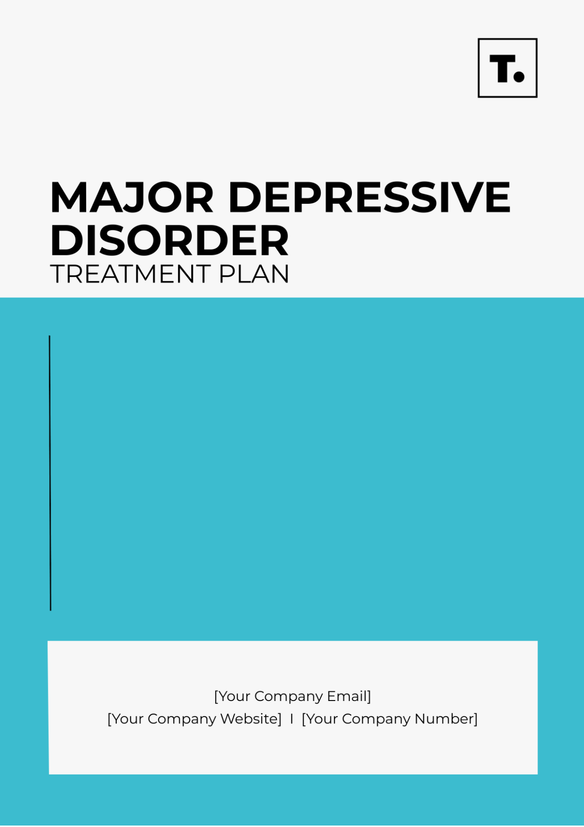 Major Depressive Disorder Treatment Plan Template - Edit Online & Download