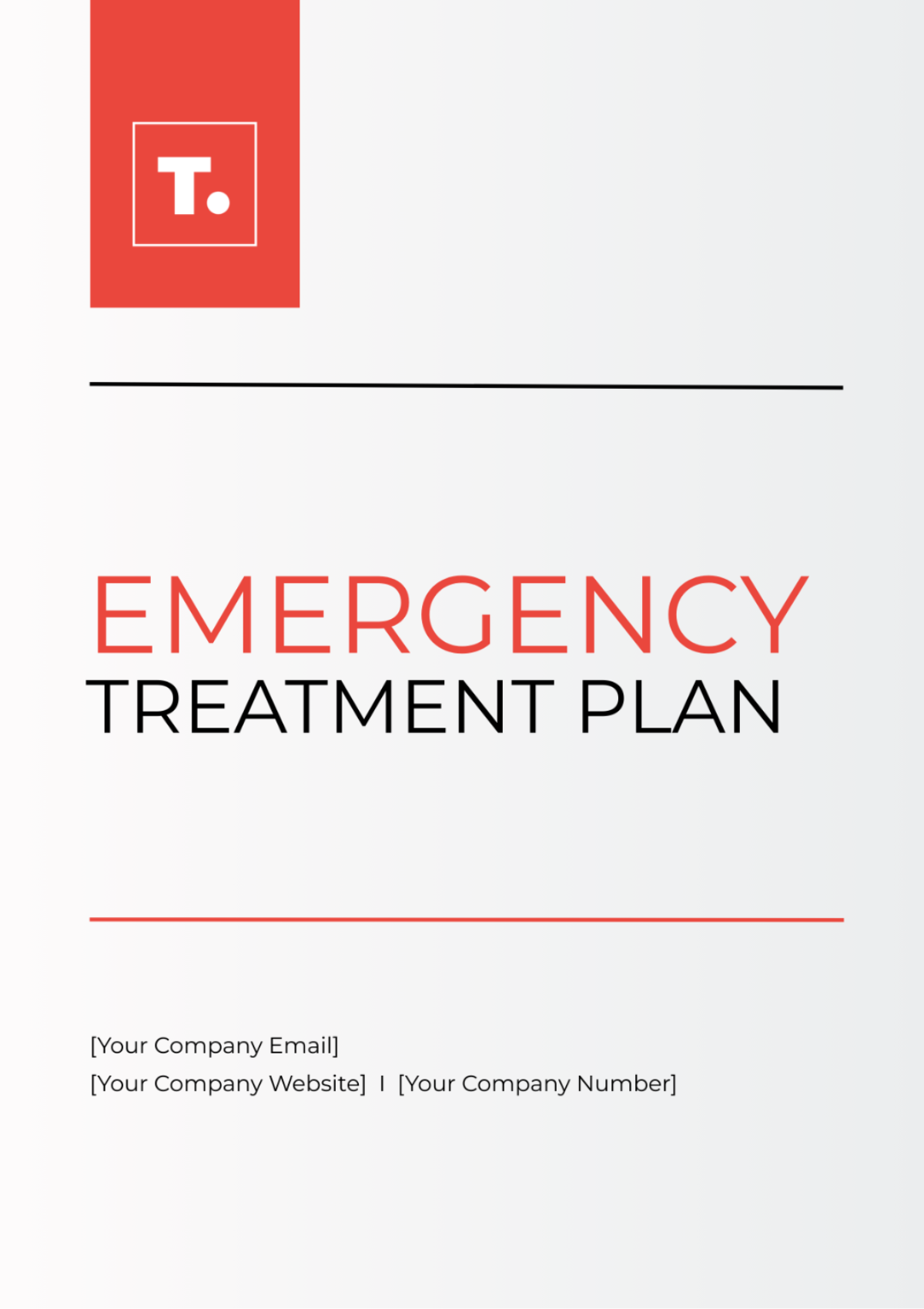 Emergency Treatment Plan Template - Edit Online & Download