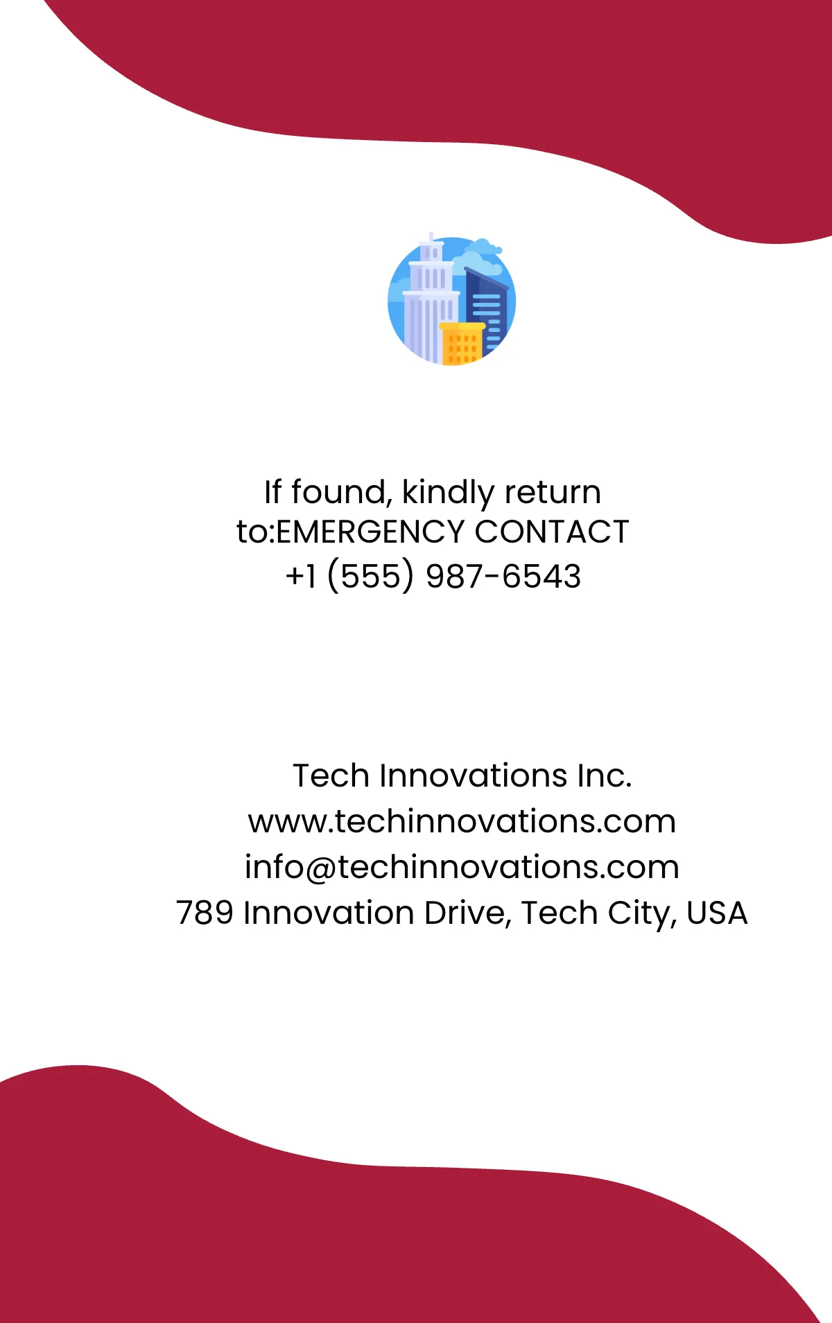 Free ID Card Template to Edit Online