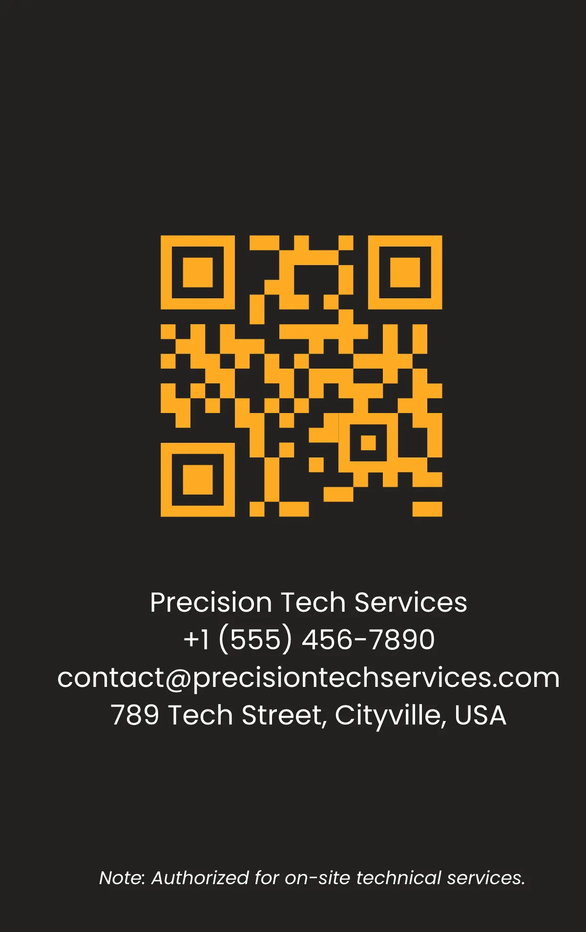 Free Field Technician ID Card Template to Edit Online