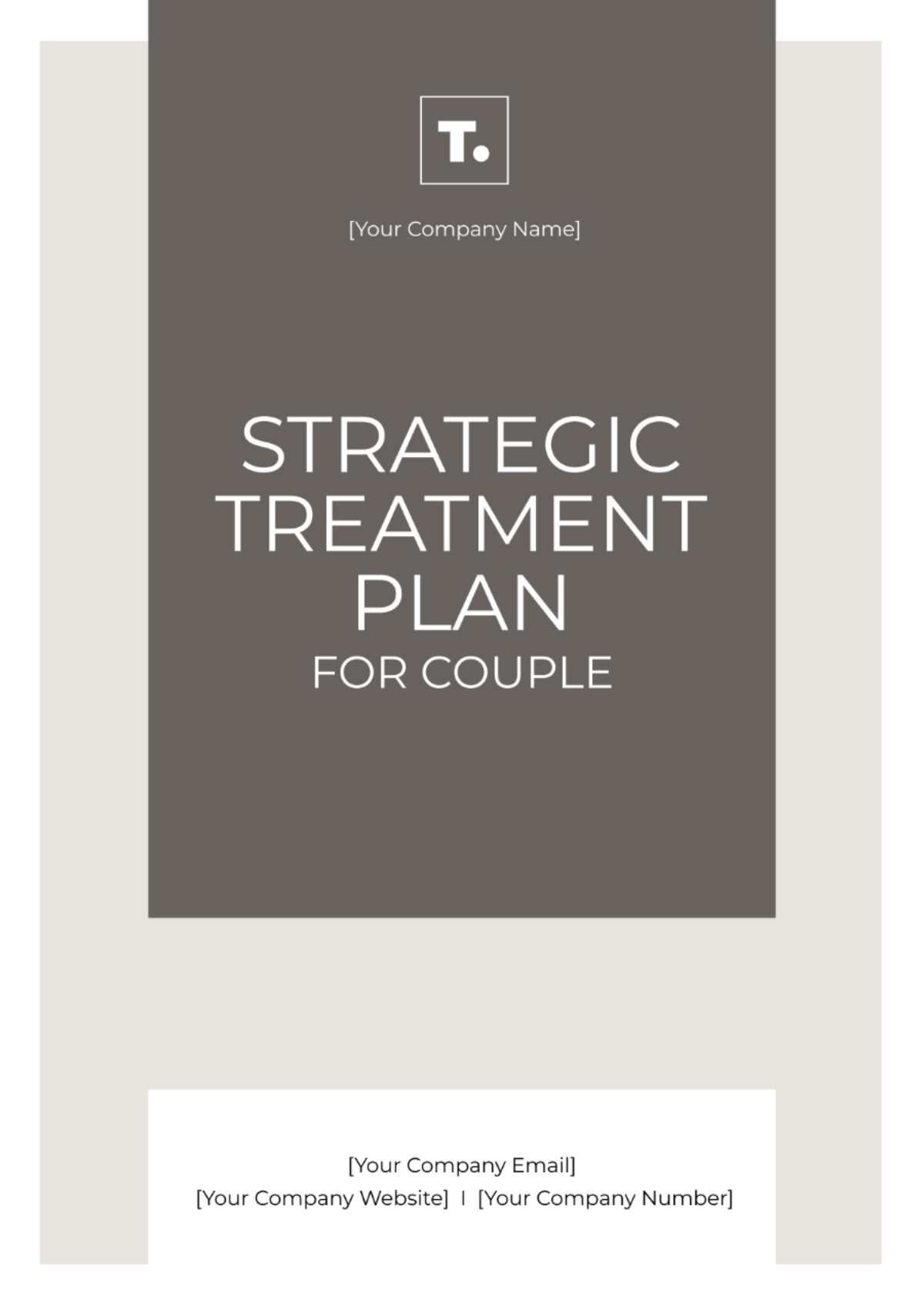 Strategic Treatment Plan With Couple Template - Edit Online & Download