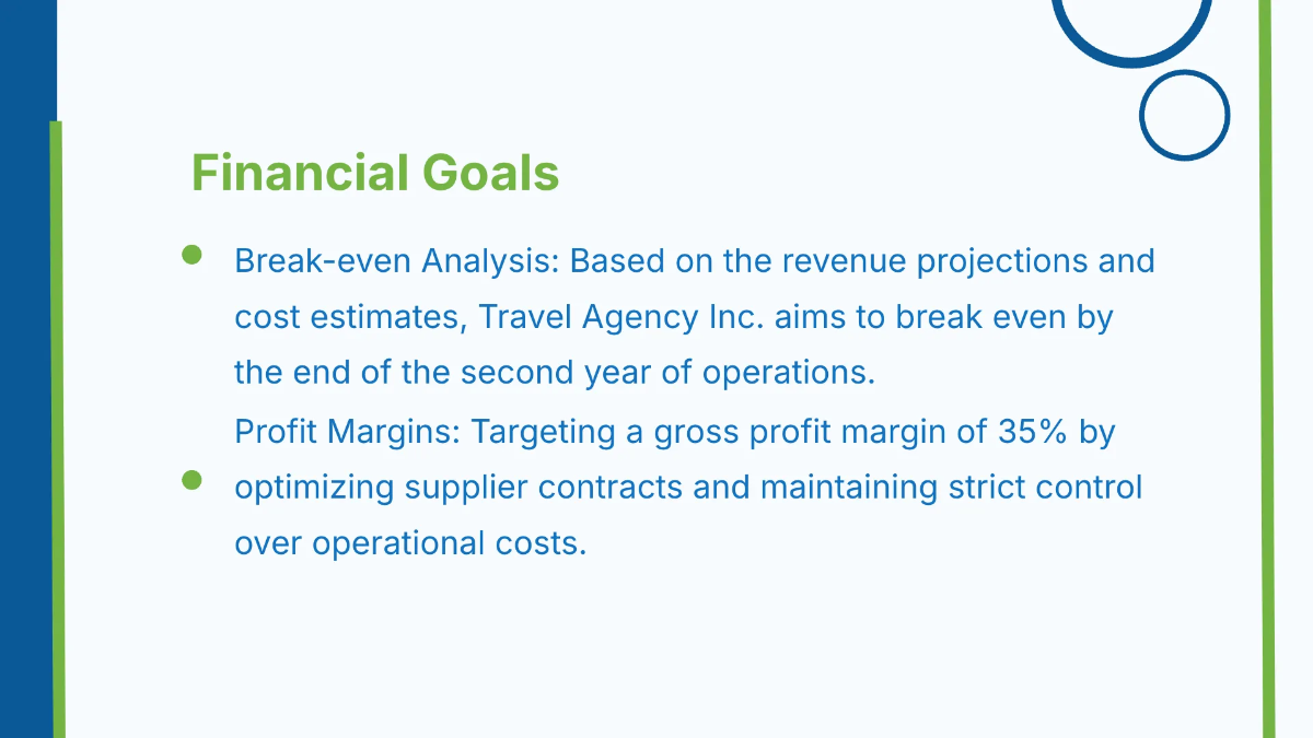 Free Travel Agency Budget Presentation Template to Edit Online