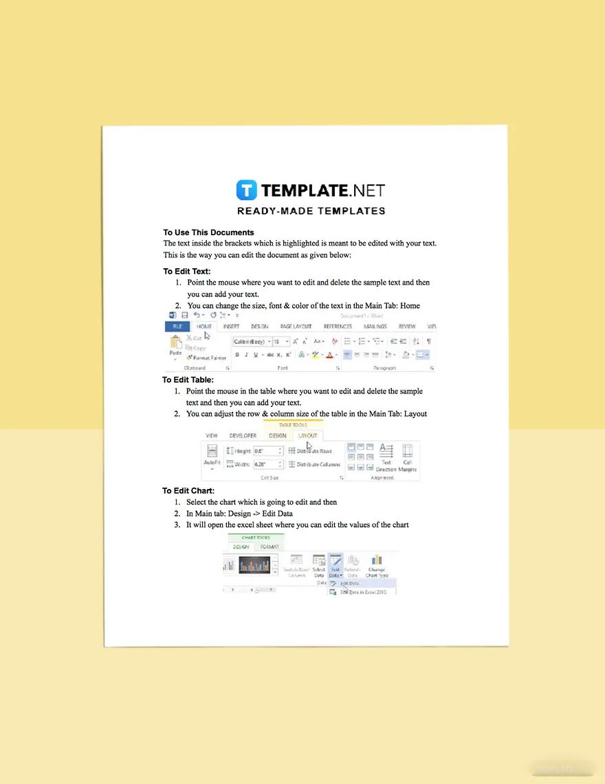 Commercial Construction Proposal Template