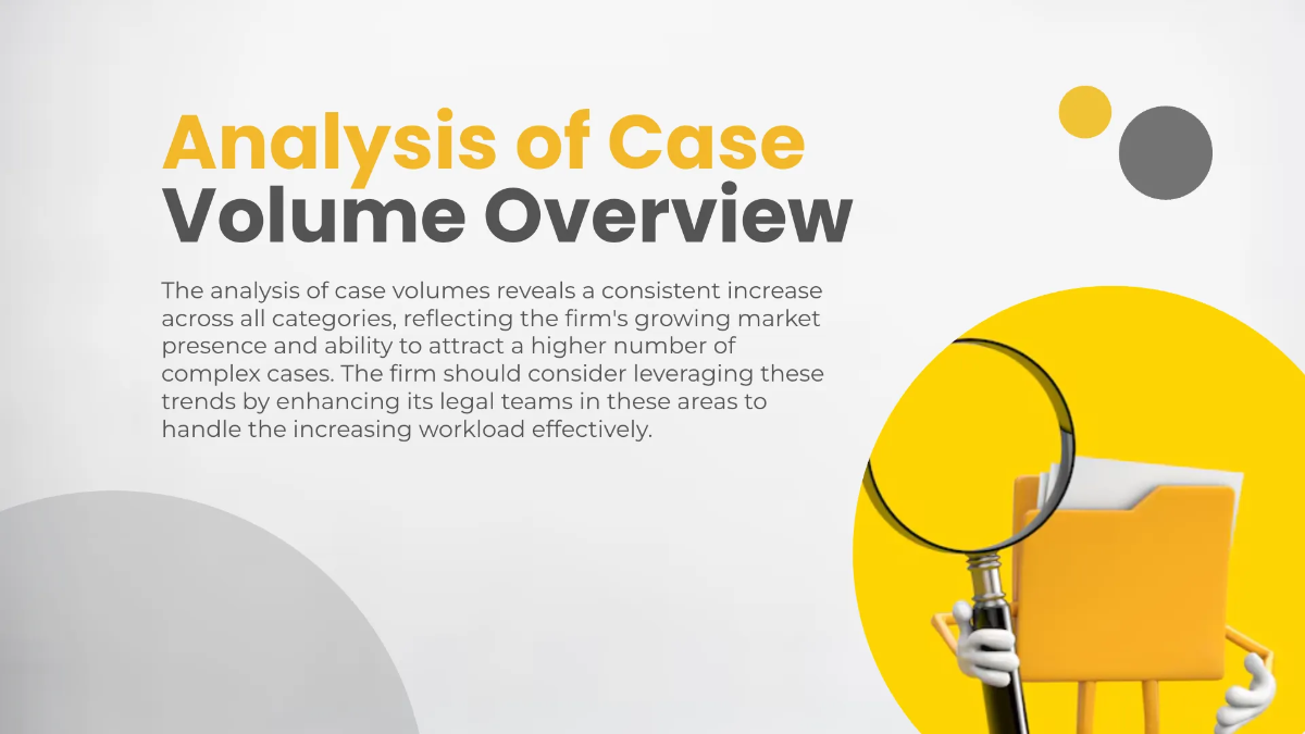 Free Law Firm Report Presentation Template to Edit Online