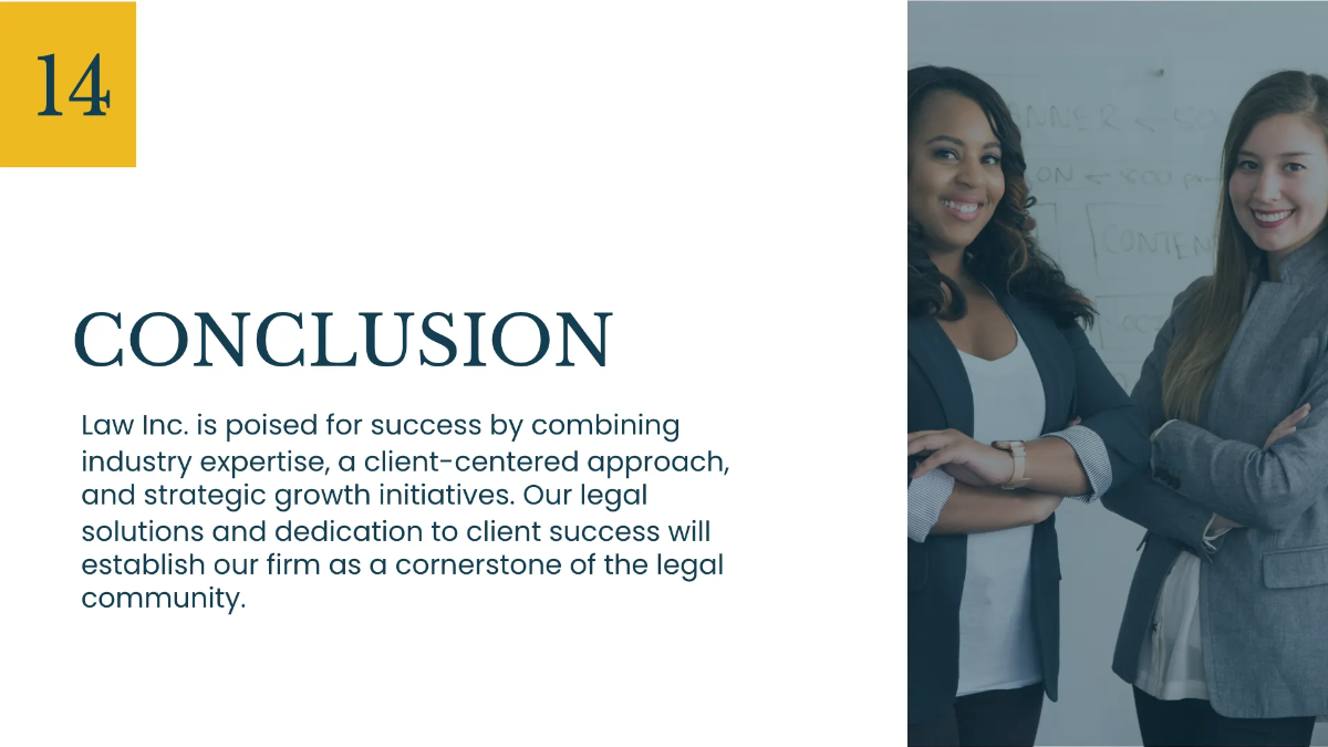 Free Law Firm Business Presentation Template to Edit Online