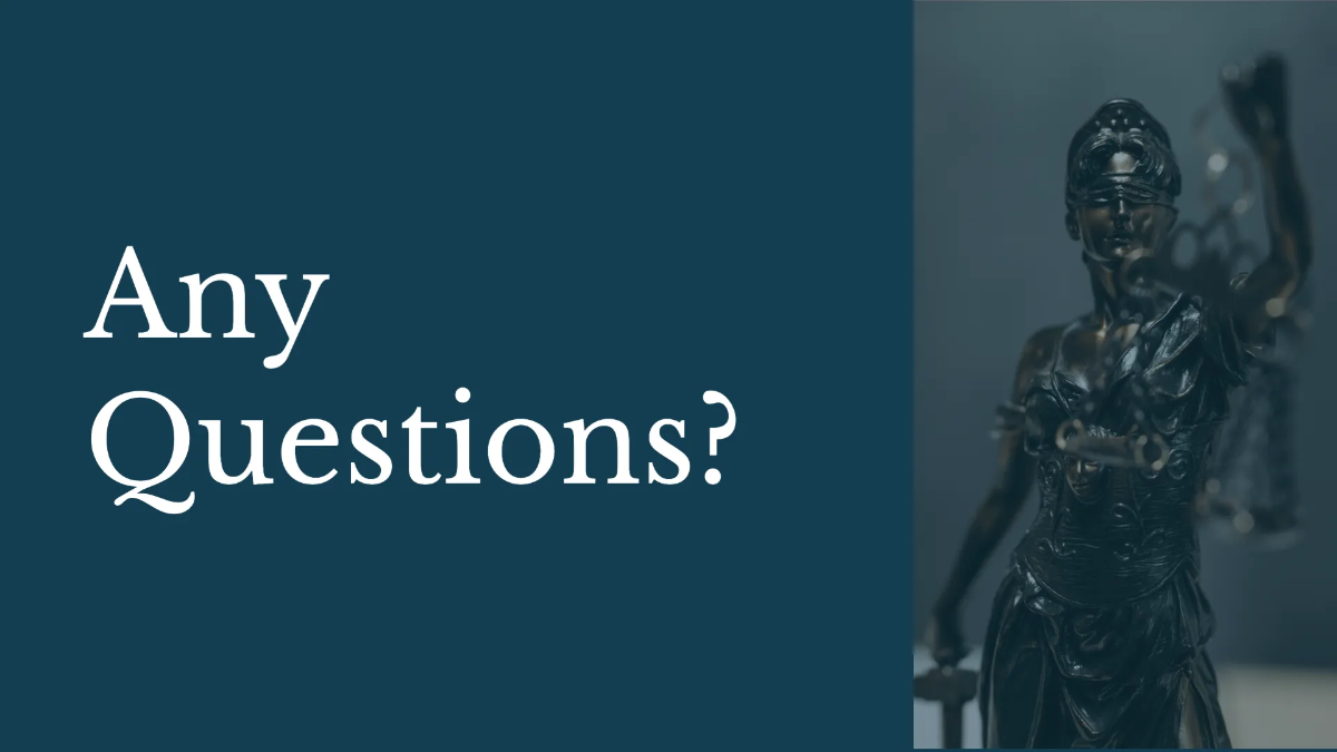 Free Law Firm Business Presentation Template to Edit Online