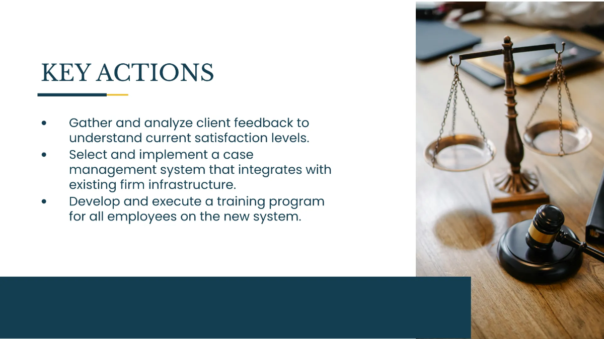 Free Law Firm Project Presentation Template to Edit Online