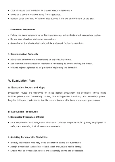 Free Architecture Emergency Procedure Template to Edit Online