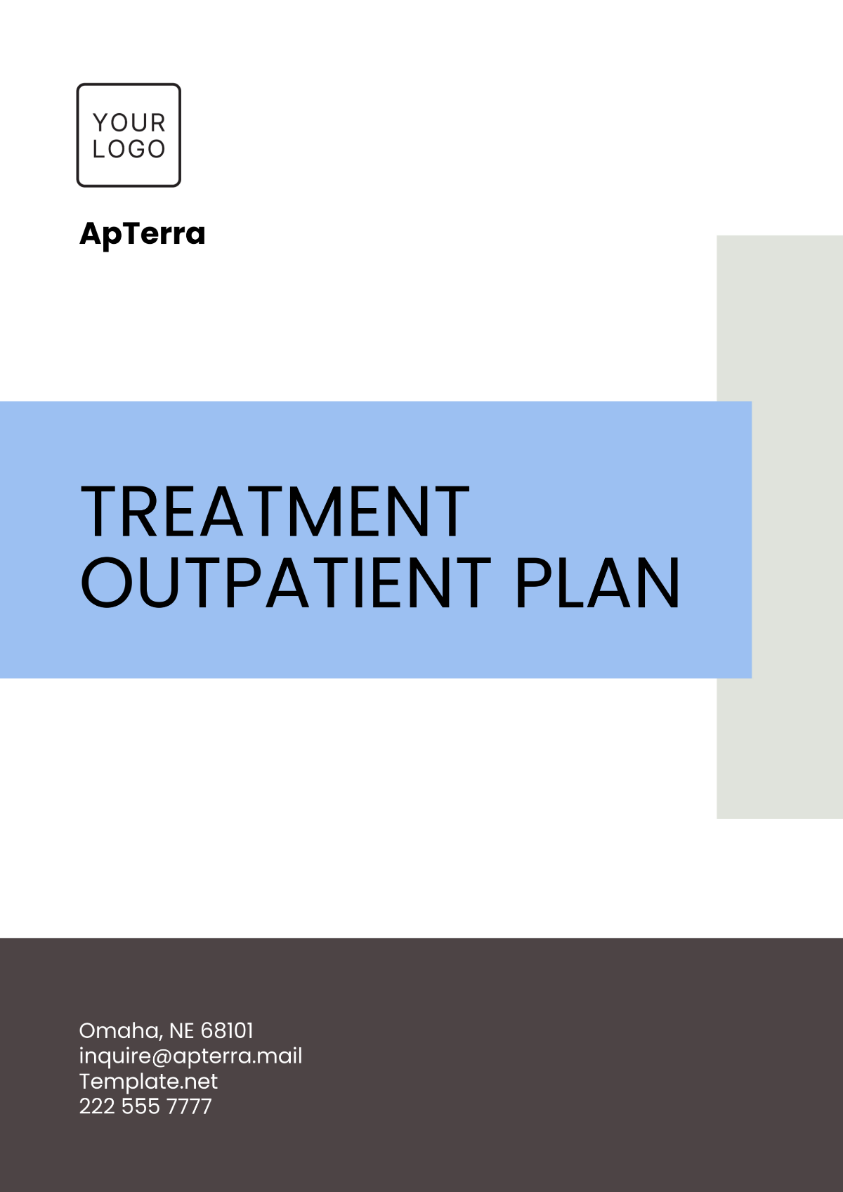 Treatment Outpatient Plan Template - Edit Online & Download