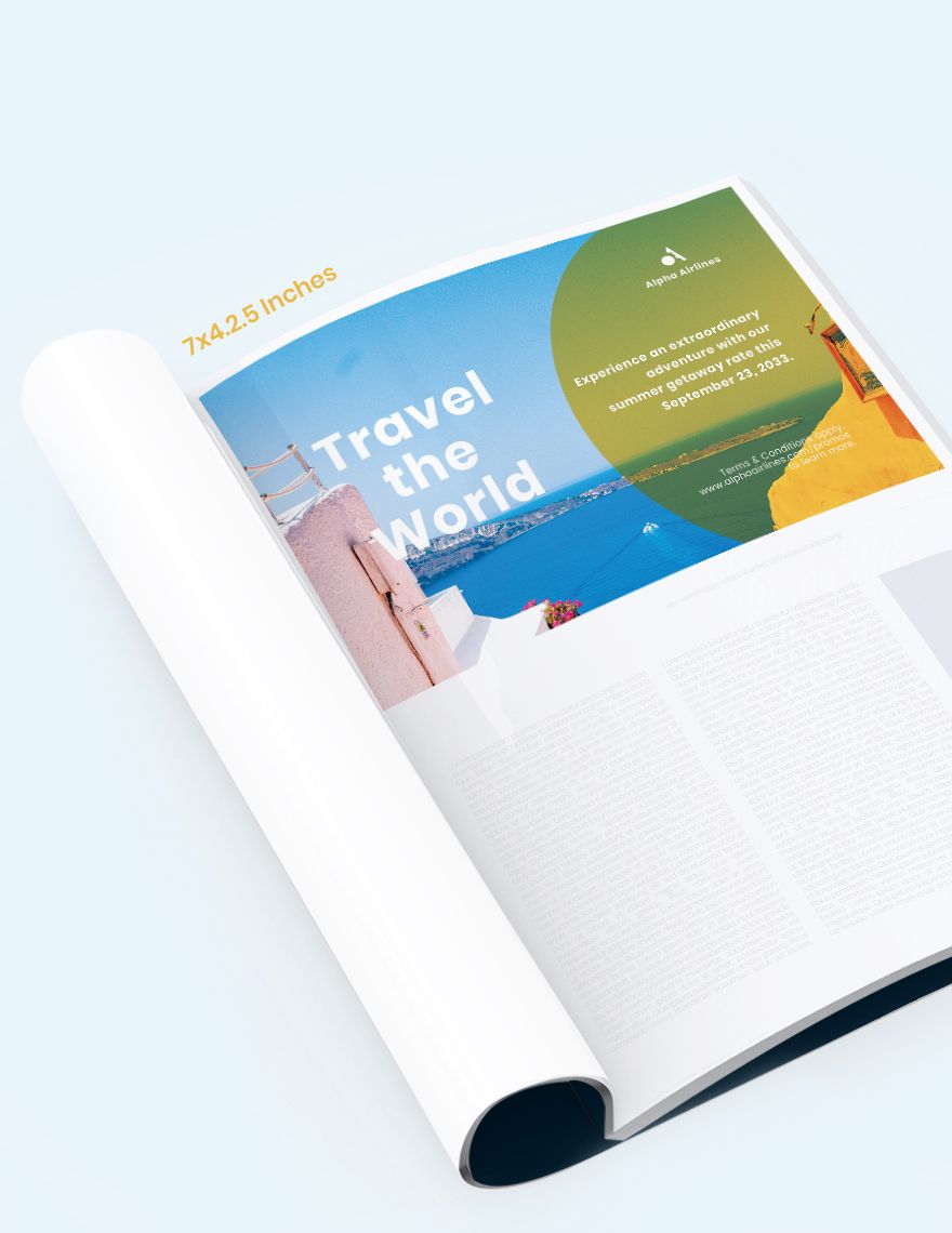 Travel Advertising Magazine Ads Download