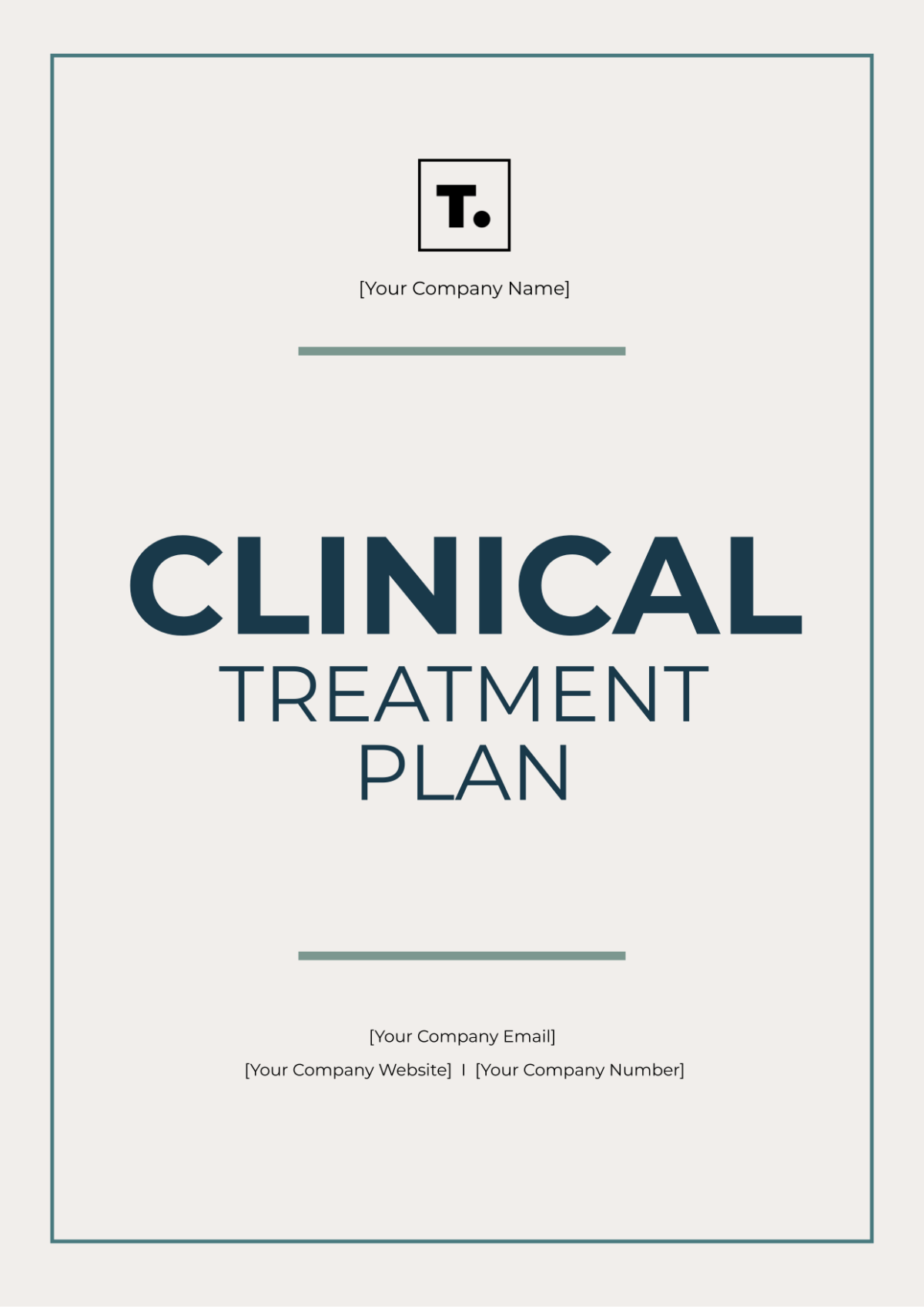 Clinical Treatment Plan Template - Edit Online & Download