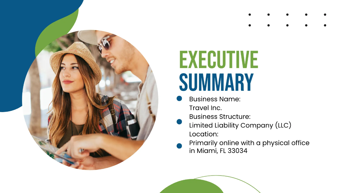 Free Travel Agency Business Presentation Template to Edit Online